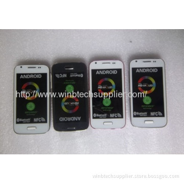 New Mini I9500 Mini S4 Phone Android 4. Smart Phone 4.0" Capacitive Screen 1.0ghz Wifi Dual Sim Mobile Phone 